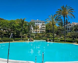 Garden of Flat for sale in Marbella  with Air Conditioner, Heating and Terrace
