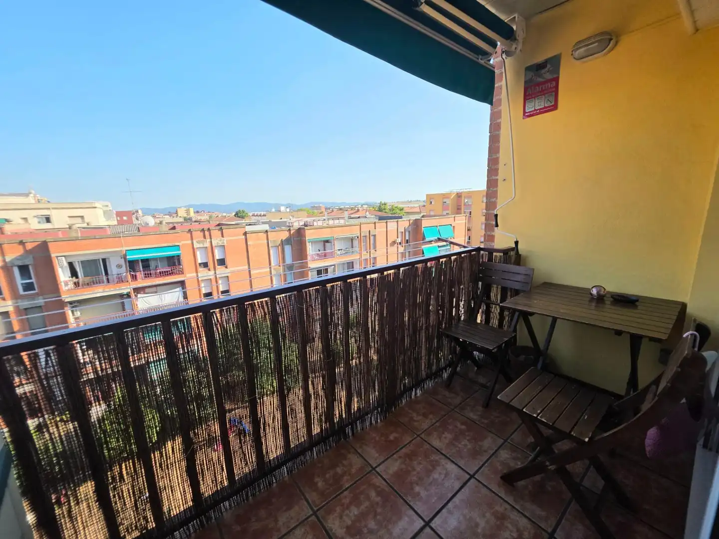 Balcony of Flat for sale in Sabadell  with Air Conditioner, Heating and Parquet flooring