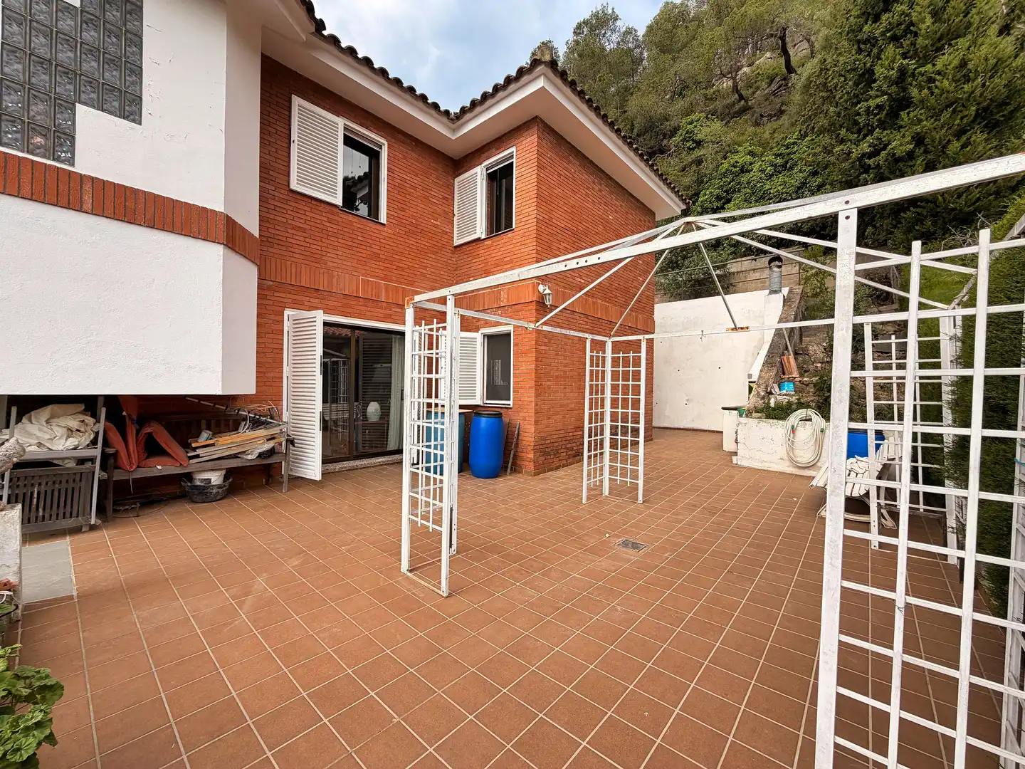 Terrassa de Casa o xalet en venda en Vallirana amb Aire condicionat, Calefacció i Terrassa