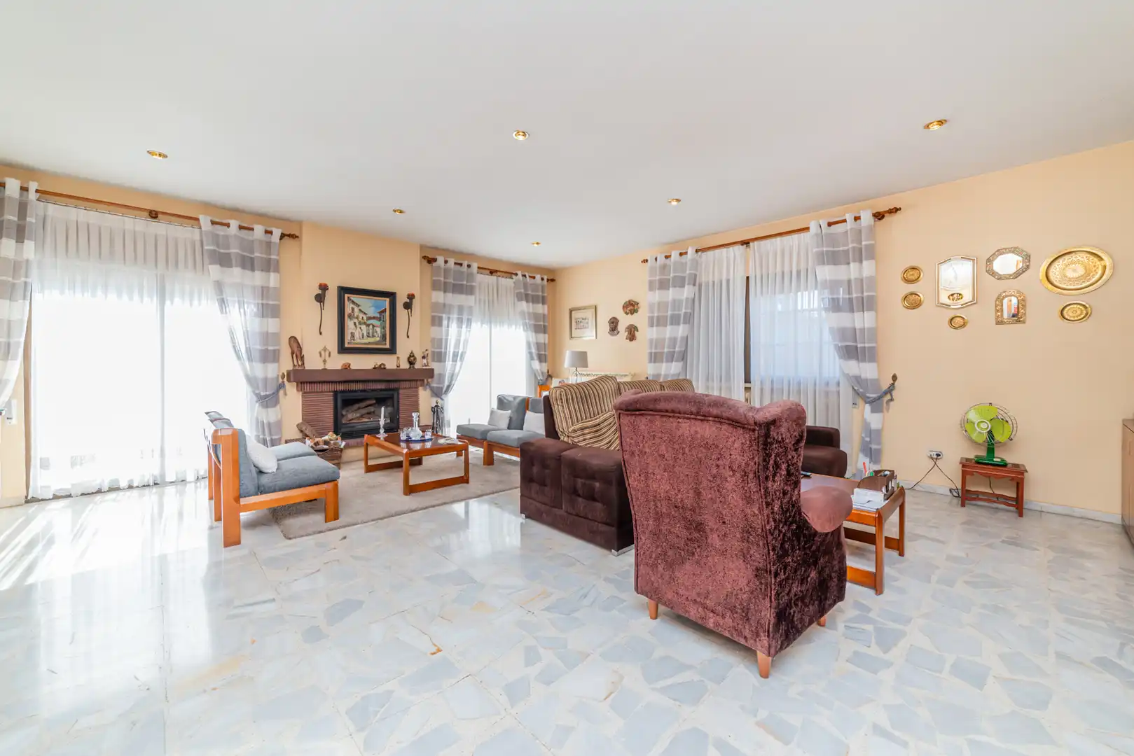 Living room of Houses for sale in Loeches  with Air Conditioner, Heating and Private garden