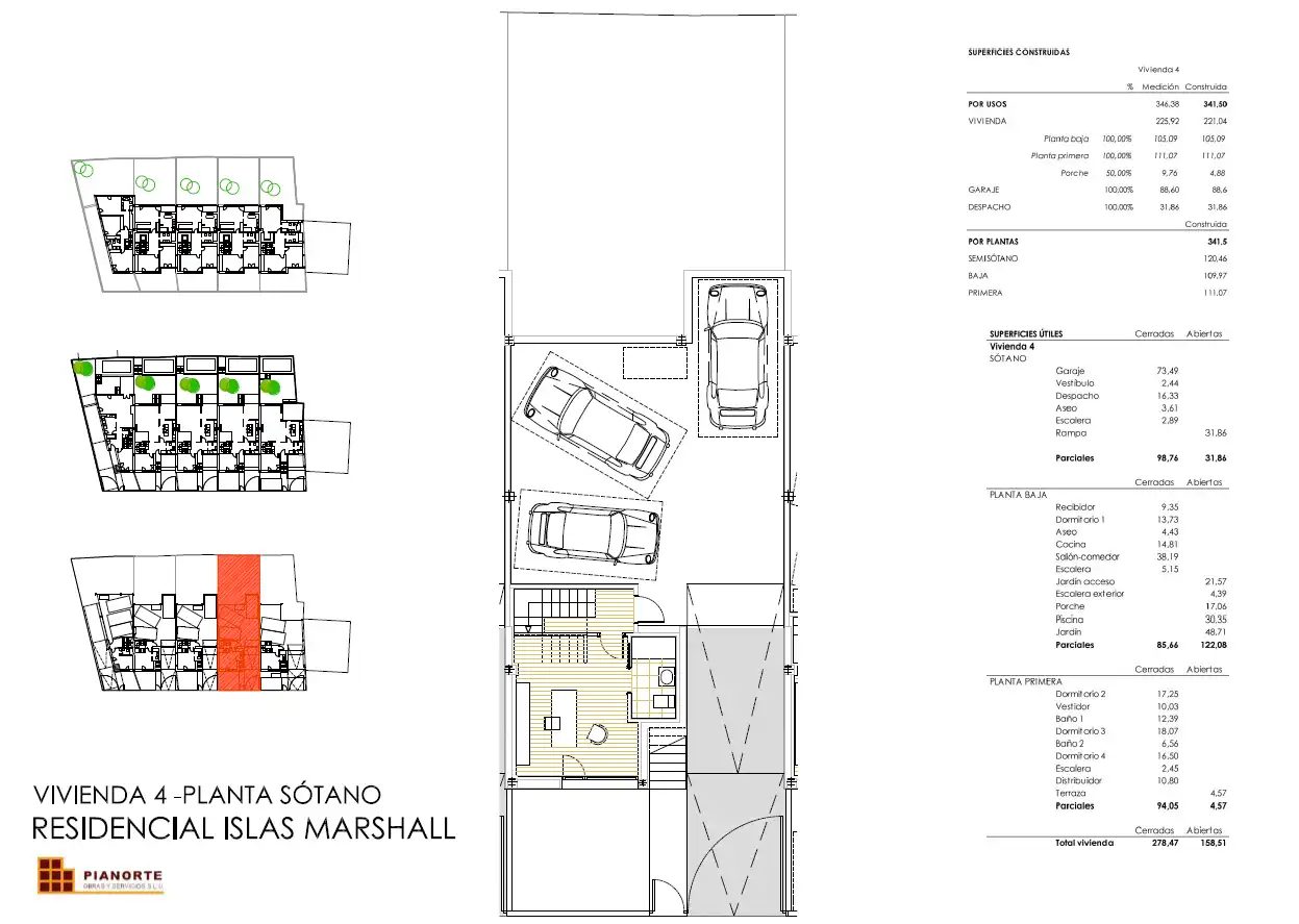 Einfamilien-Reihenhaus zum Verkauf in Calle de las Islas Marshall, 69, Peñagrande