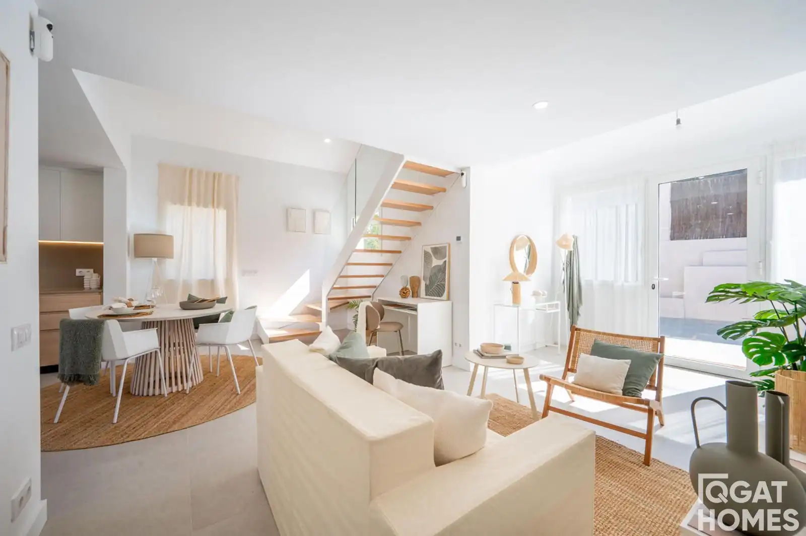 Sala de estar de Casa o chalet en venta en Valldoreix