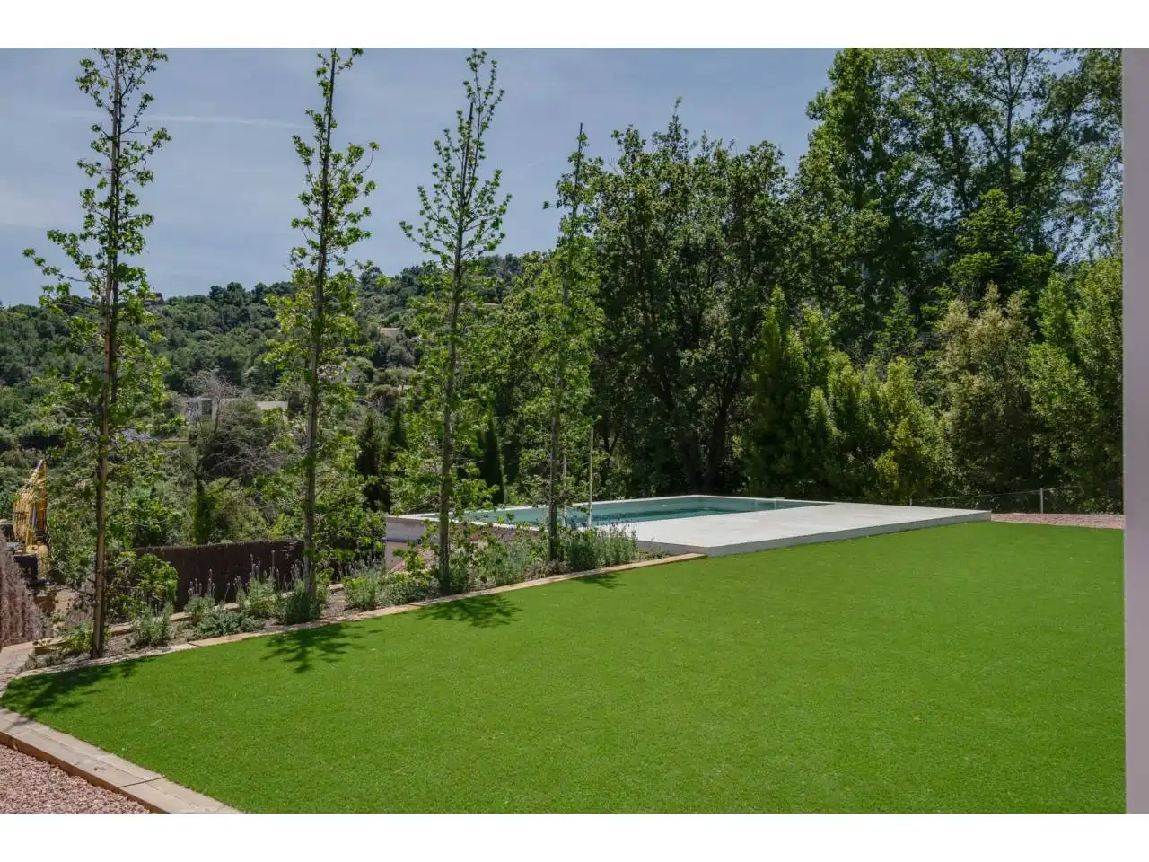 Piscina de Casa o xalet en venda en Matadepera amb Aire condicionat, Calefacció i Jardí privat