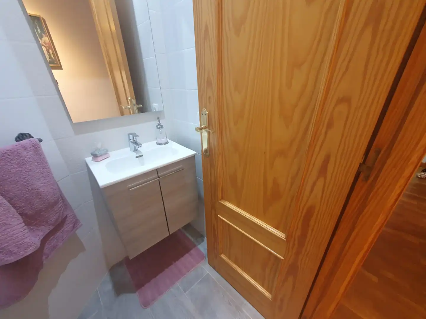 Bany de Pis en venda en Puertollano amb Calefacció, Parquet i Moblat