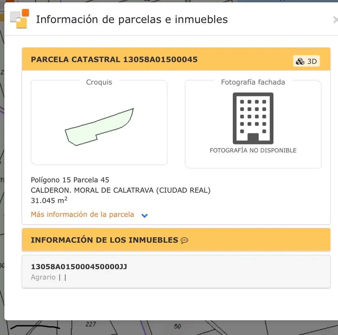 Terreny rústic en venda a Camino del Moral