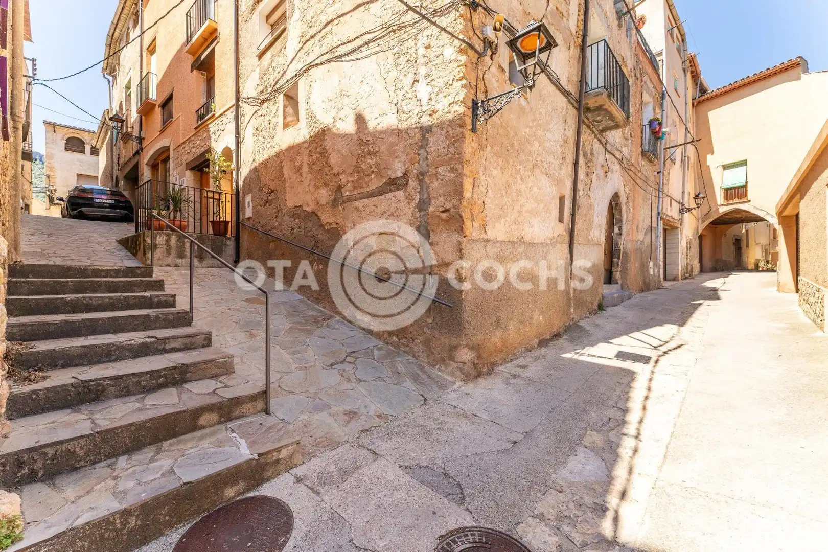 Vista exterior de Casa adosada en venta en Cabacés
