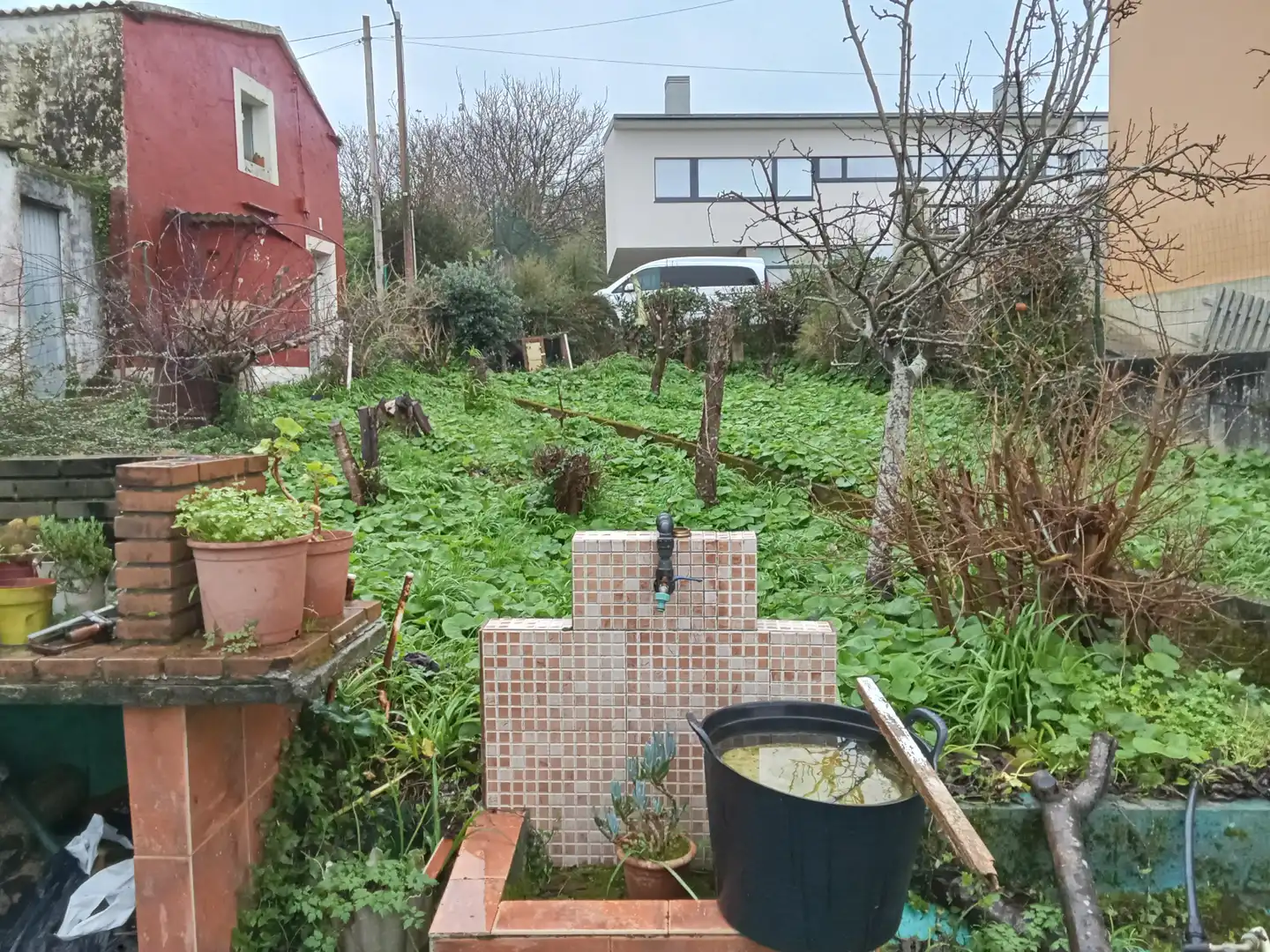 Garten von Einfamilien-Reihenhaus zum Verkauf in Ferrol