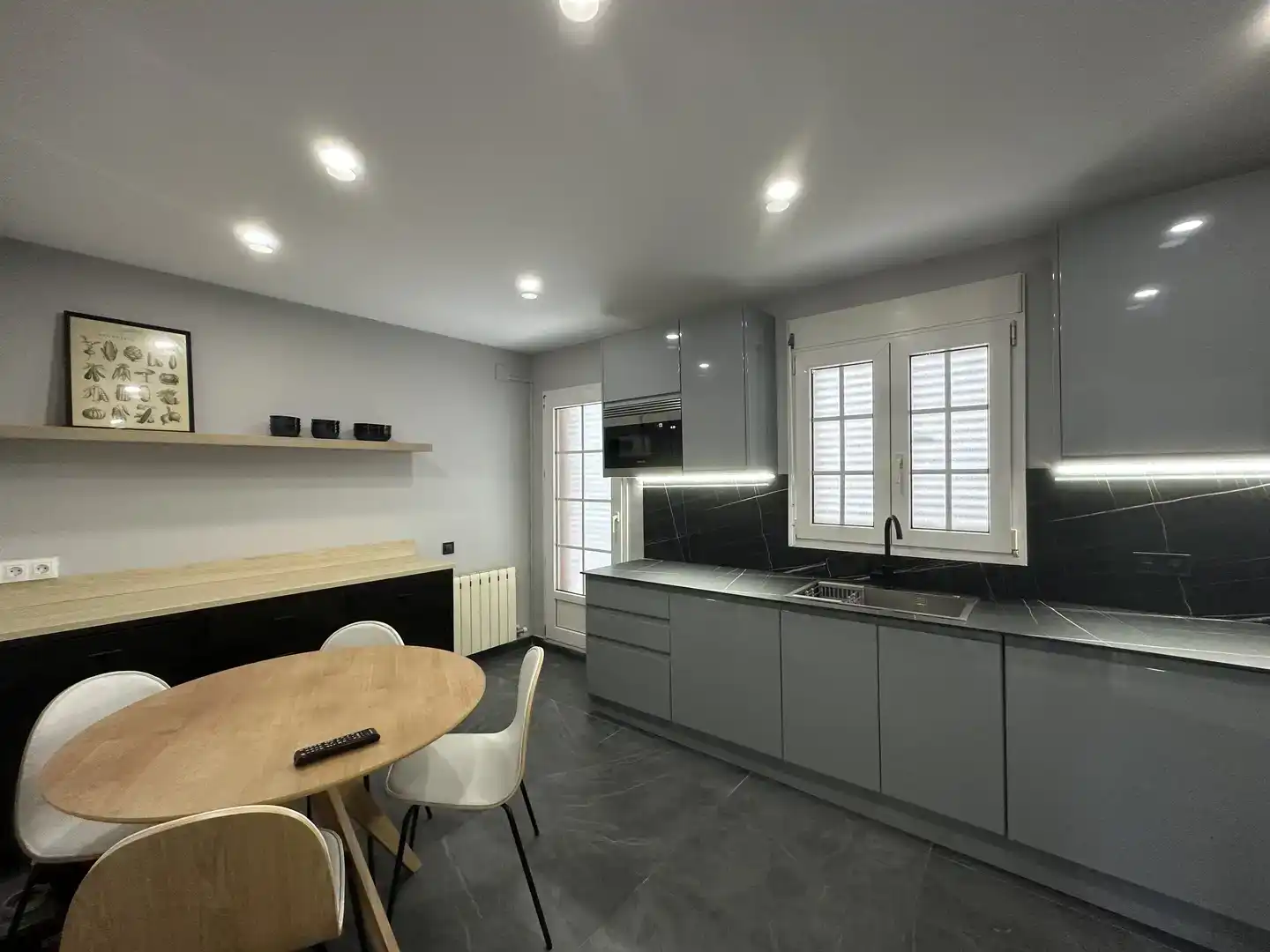 Kitchen of Houses for rent in Teià  with Air Conditioner, Private garden and Parquet flooring