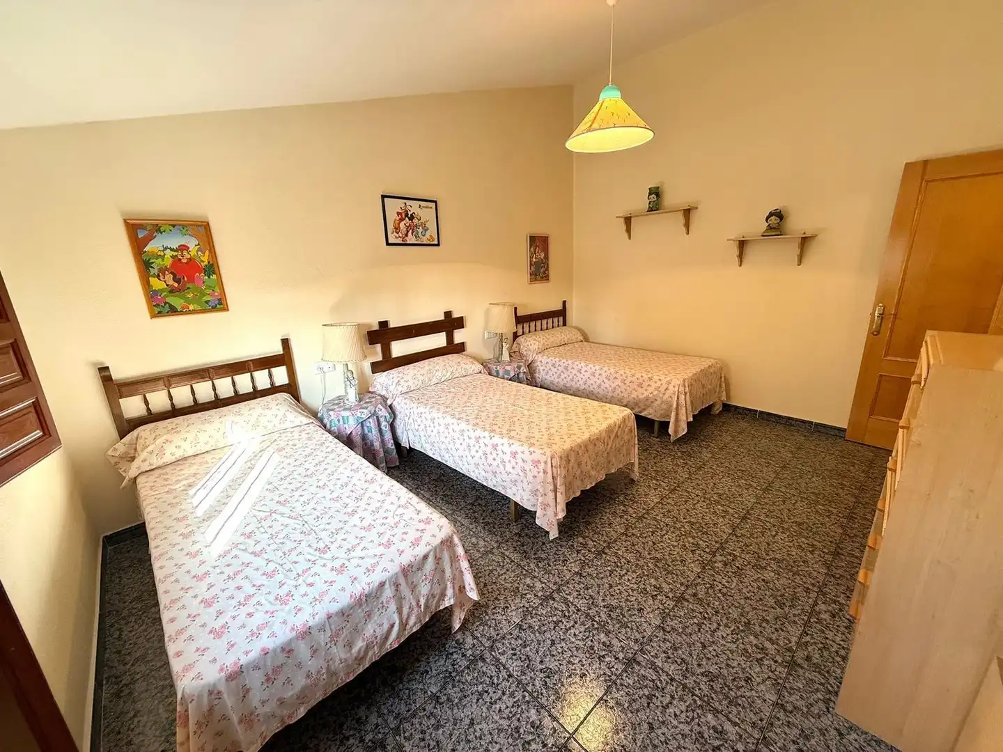 Schlafzimmer von Einfamilien-Reihenhaus zum Verkauf in Pulpí mit Heizung, Terrasse und Abstellraum