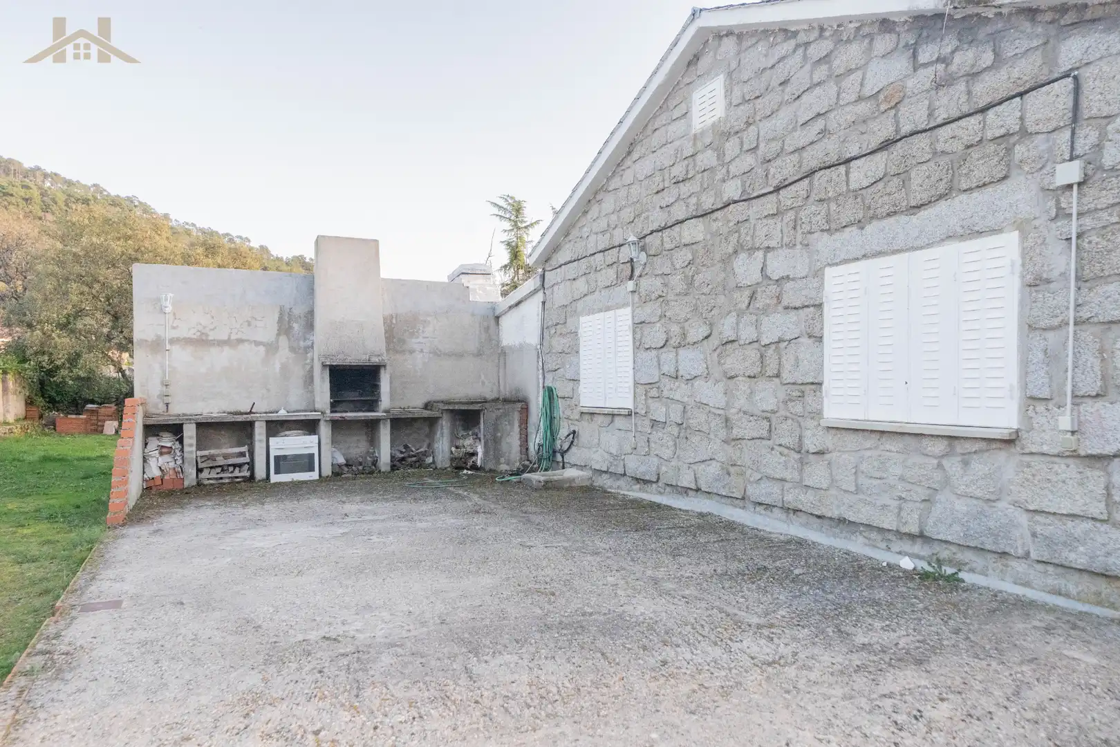 Vista exterior de Casa o chalet en venta en Robledo de Chavela con Calefacción, Jardín privado y Amueblado