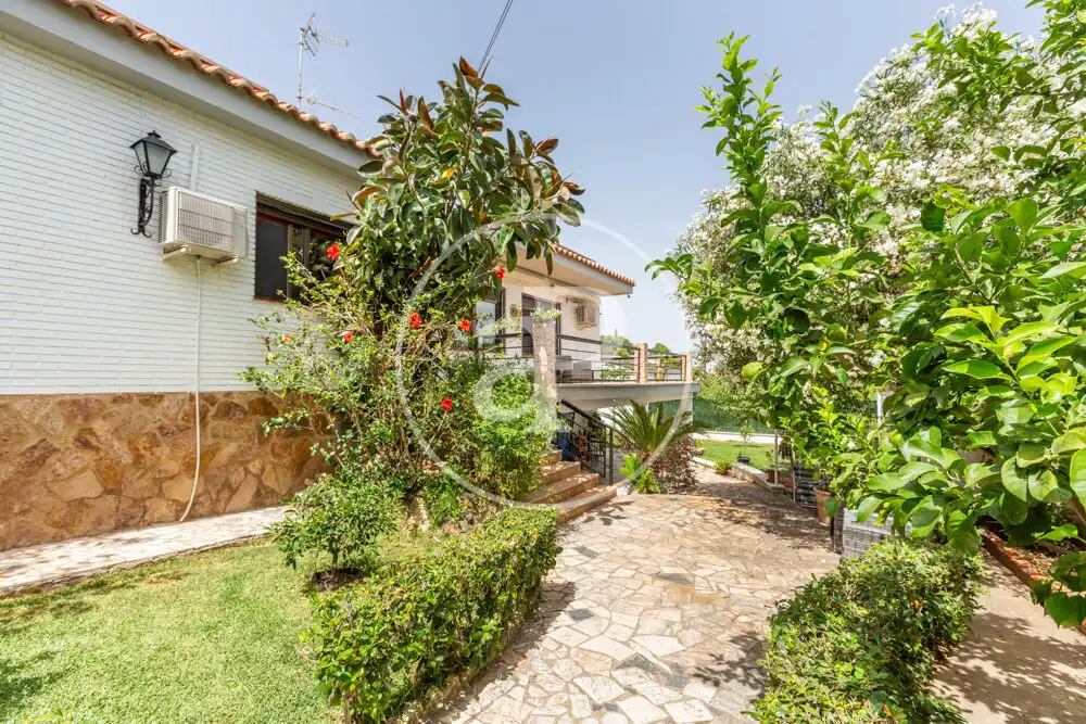 Jardín de Casa o chalet en venta en Chiva con Aire acondicionado, Calefacción y Jardín privado