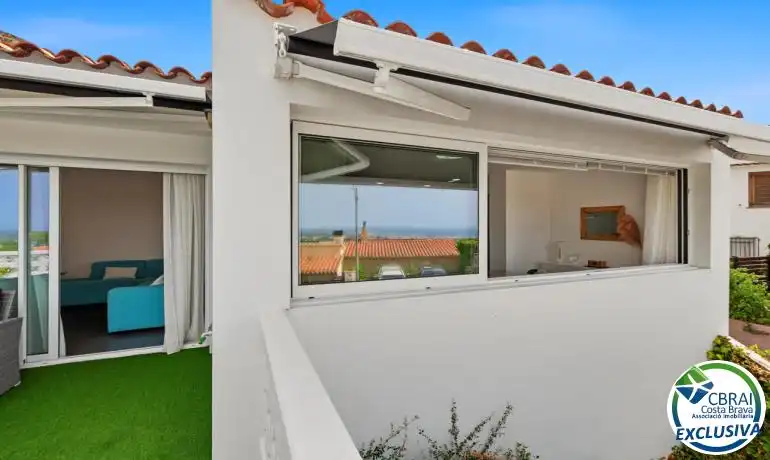 Terraza de Casa o chalet en venta en Roses con Aire acondicionado, Calefacción y Piscina