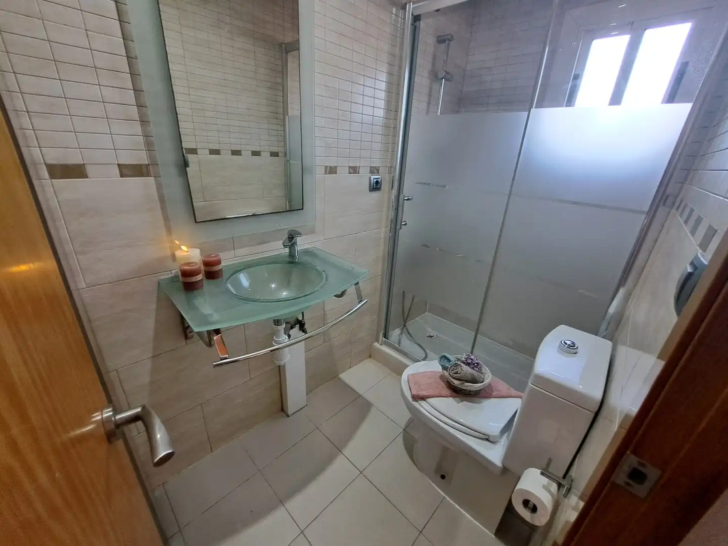 Baño de Finca rústica en venta en Rubí con Aire acondicionado, Calefacción y Terraza