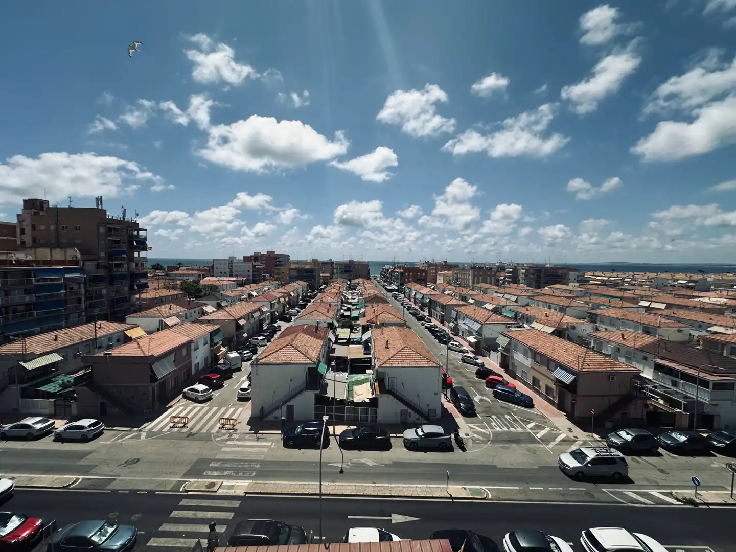 Außenansicht von Wohnung zur Miete in Santa Pola mit Klimaanlage, Terrasse und Möbliert