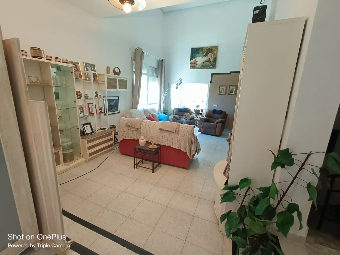 Sala d'estar de Casa o xalet en venda en Nambroca amb Calefacció, Jardí privat i Moblat