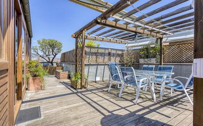 Terrace of Attic for sale in  Barcelona Capital  with Air Conditioner, Terrace and Swimming Pool