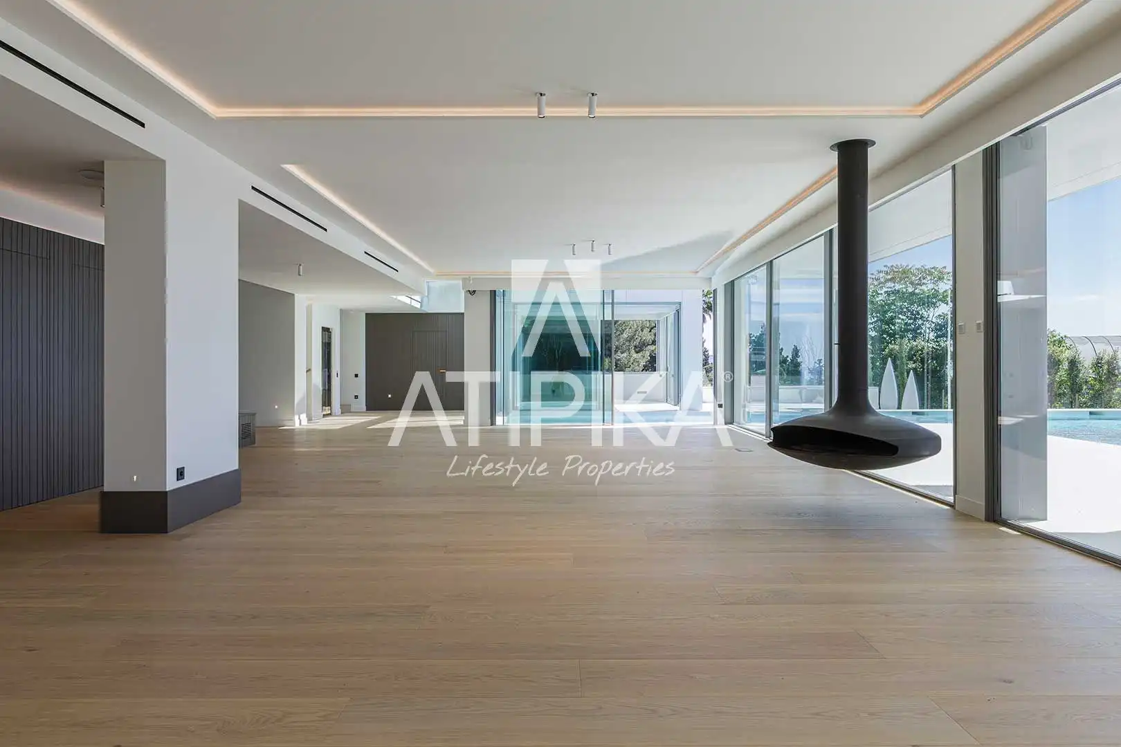 Sala de estar de Casa o chalet en venta en Barcelona con Aire acondicionado, Calefacción y Terraza