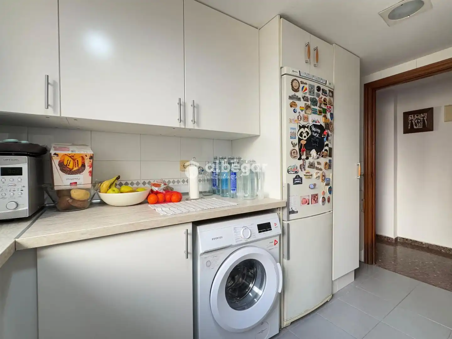Kitchen of Flat for rent in Paterna  with Air Conditioner, Terrace and Furnished