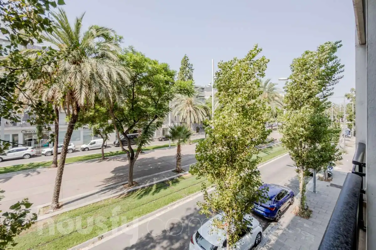 Vista exterior de Pis en venda en Sant Adrià de Besòs amb Aire condicionat, Calefacció i Parquet