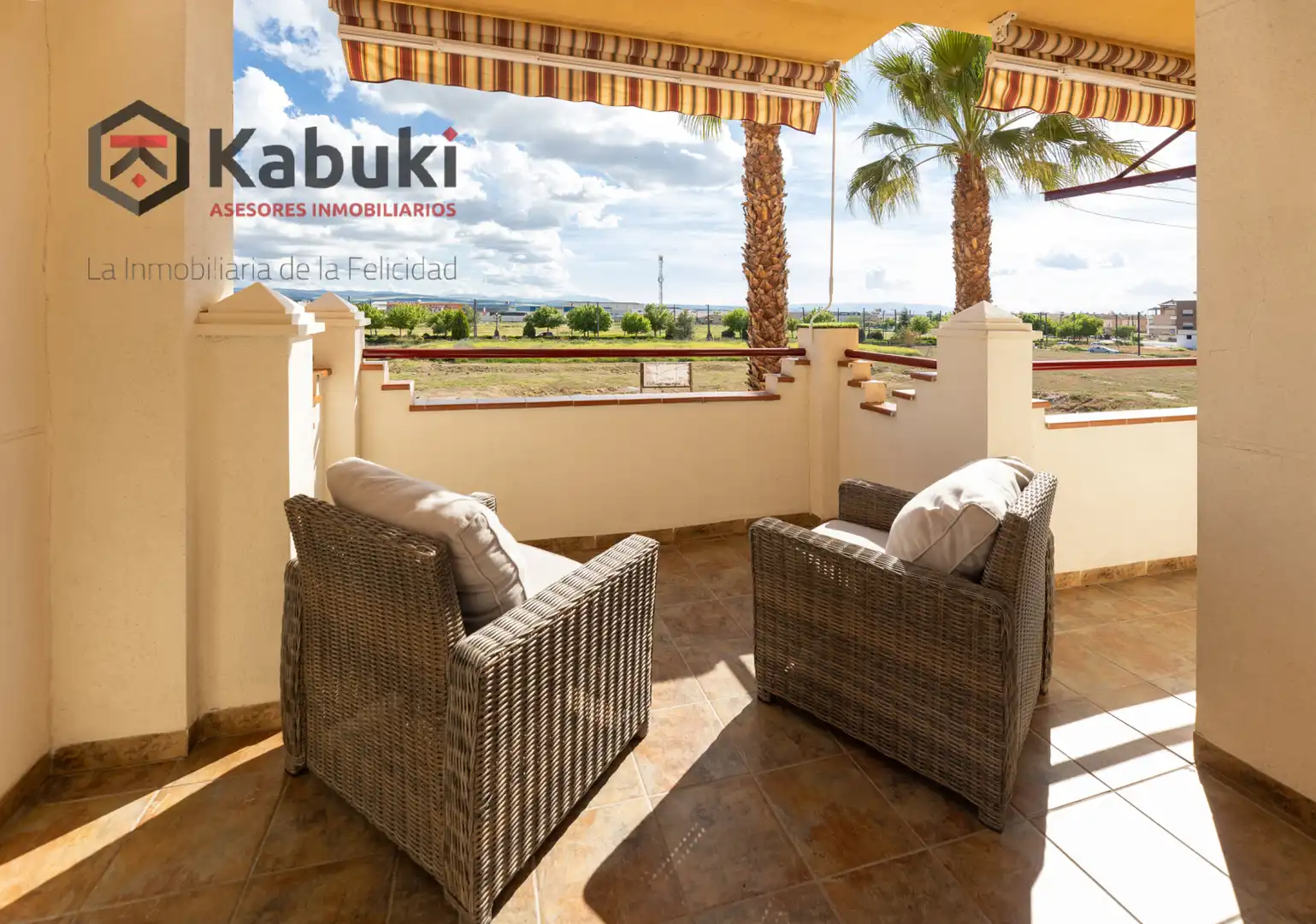 Terrace of Flat for sale in Atarfe  with Private garden, Terrace and Swimming Pool