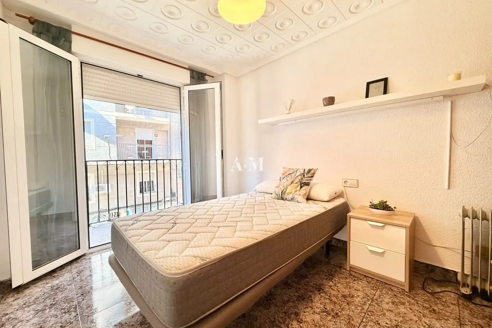 Bedroom of Flat for rent in Elche / Elx  with Terrace, Furnished and Washing machine