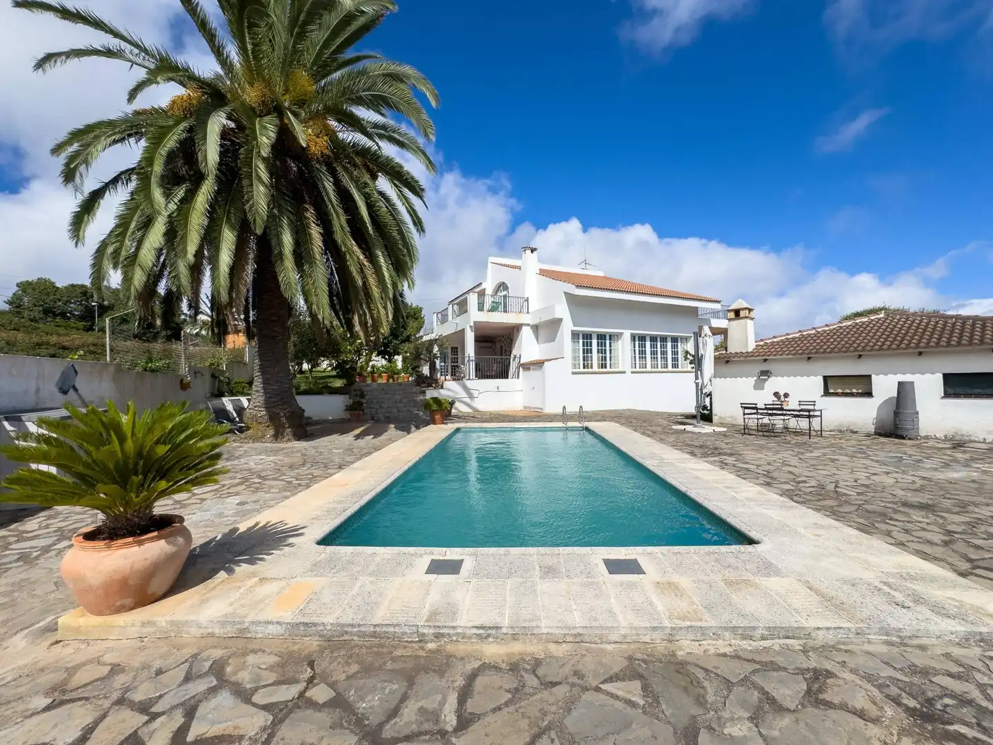 Vista exterior de Casa o chalet en venta en El Rosario con Calefacción, Jardín privado y Terraza