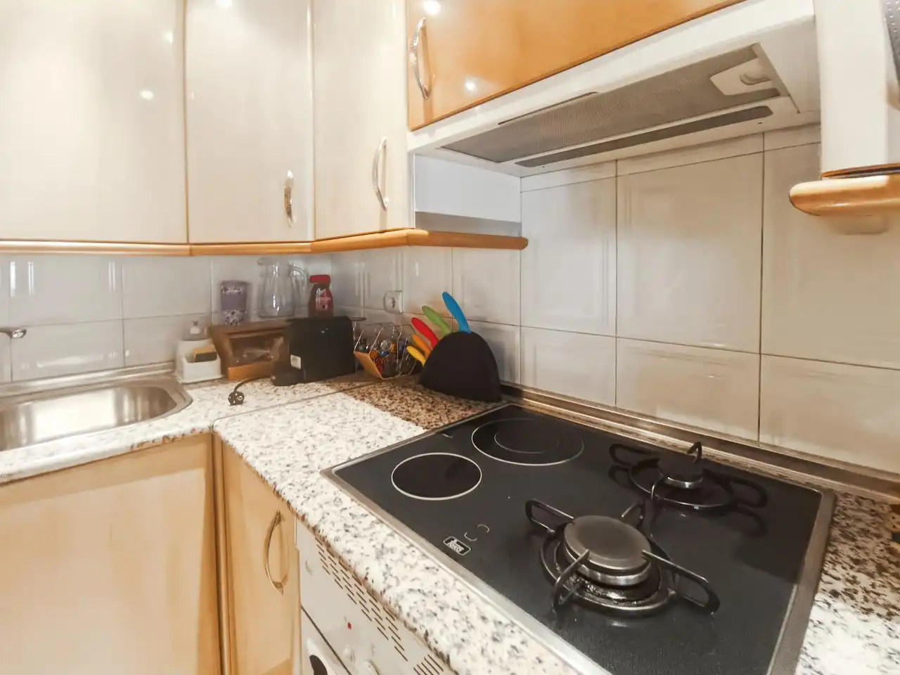 Cocina de Casa adosada en venta en Rivas-Vaciamadrid con Aire acondicionado, Calefacción y Jardín privado
