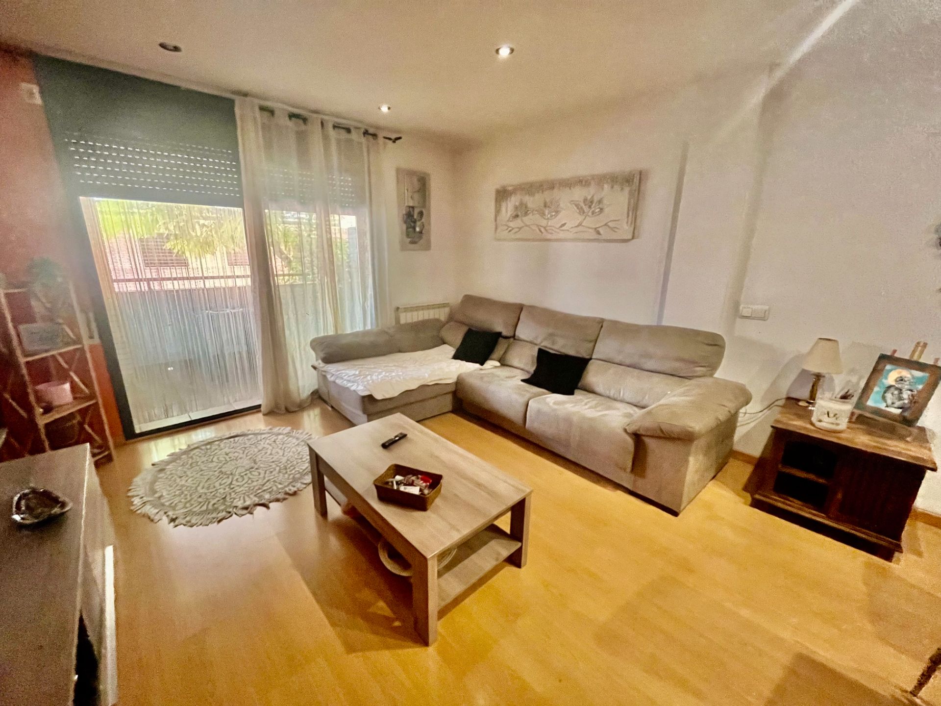 Sala de estar de Piso en venta en Alcarràs con Aire acondicionado, Calefacción y Parquet