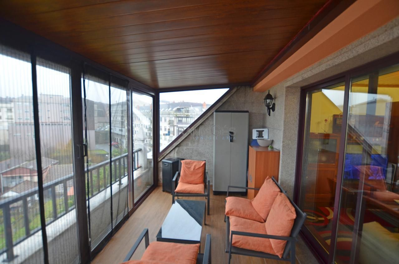 Terrasse von Wohnung zum verkauf in Ponteareas mit Heizung, Terrasse und Abstellraum