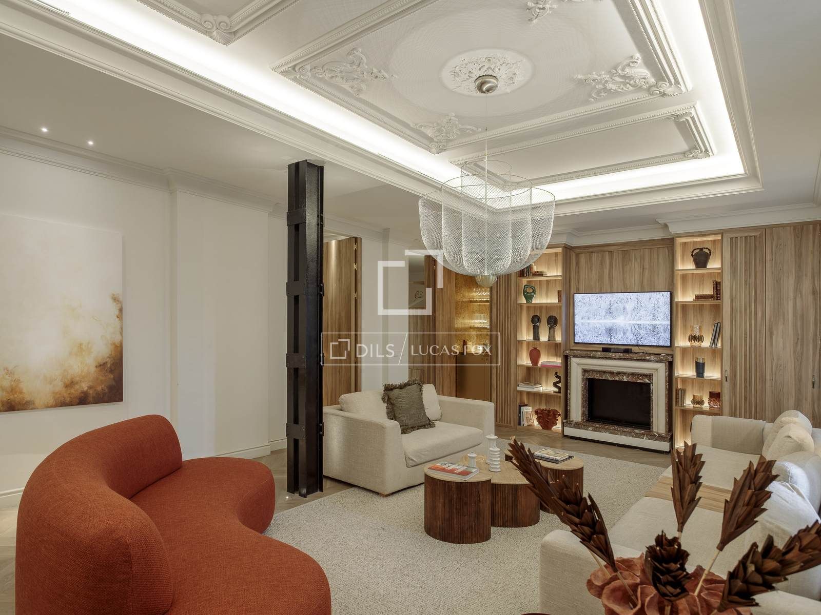 Sala de estar de Piso de alquiler en Torreperogil con Aire acondicionado, Calefacción y Parquet