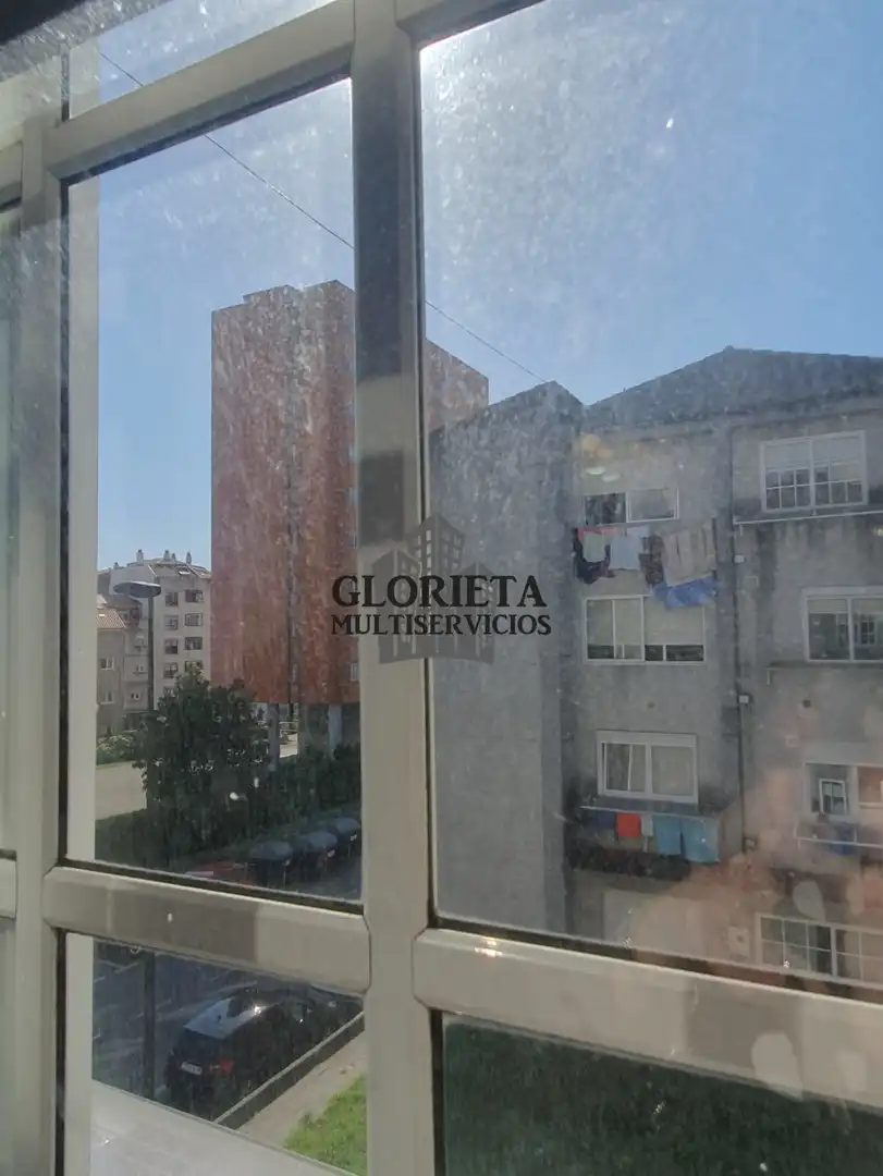 Exterior view of Flat for sale in Vigo   with Heating, Parquet flooring and Storage room