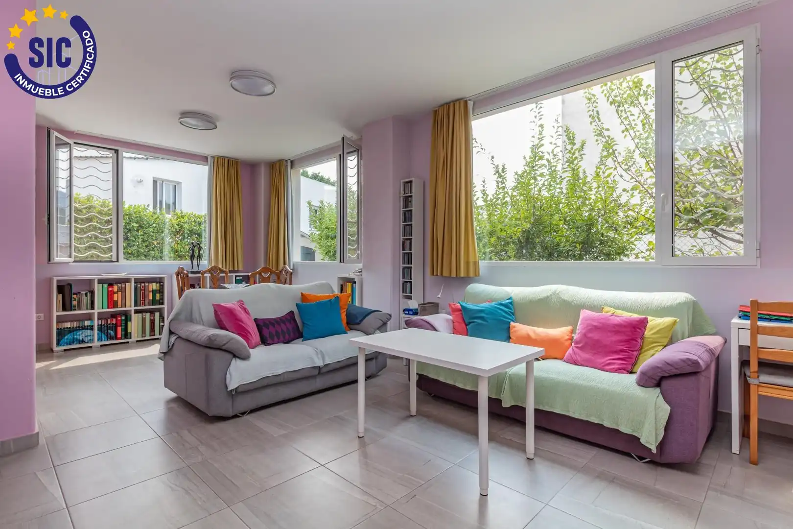 Living room of Houses for sale in La Pobla de Tornesa  with Air Conditioner, Heating and Private garden