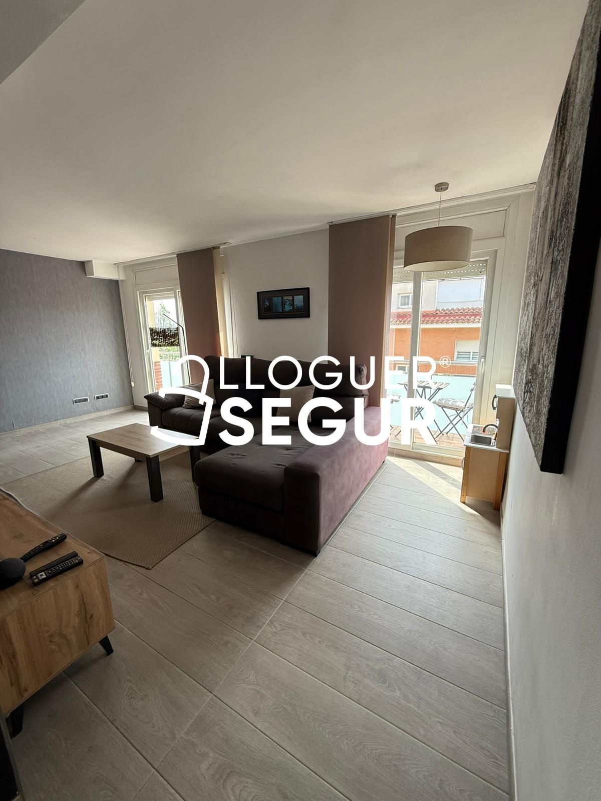 Living room of Flat to rent in Pineda de Mar  with Air Conditioner, Heating and Terrace