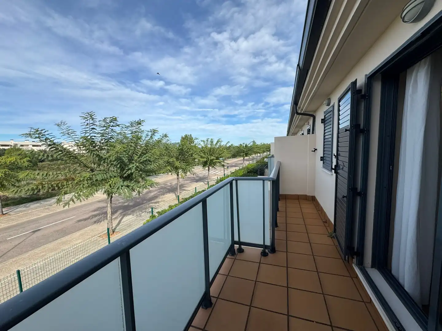 Terraza de Casa adosada en venta en San Jorge / Sant Jordi con Aire acondicionado, Parquet y Terraza