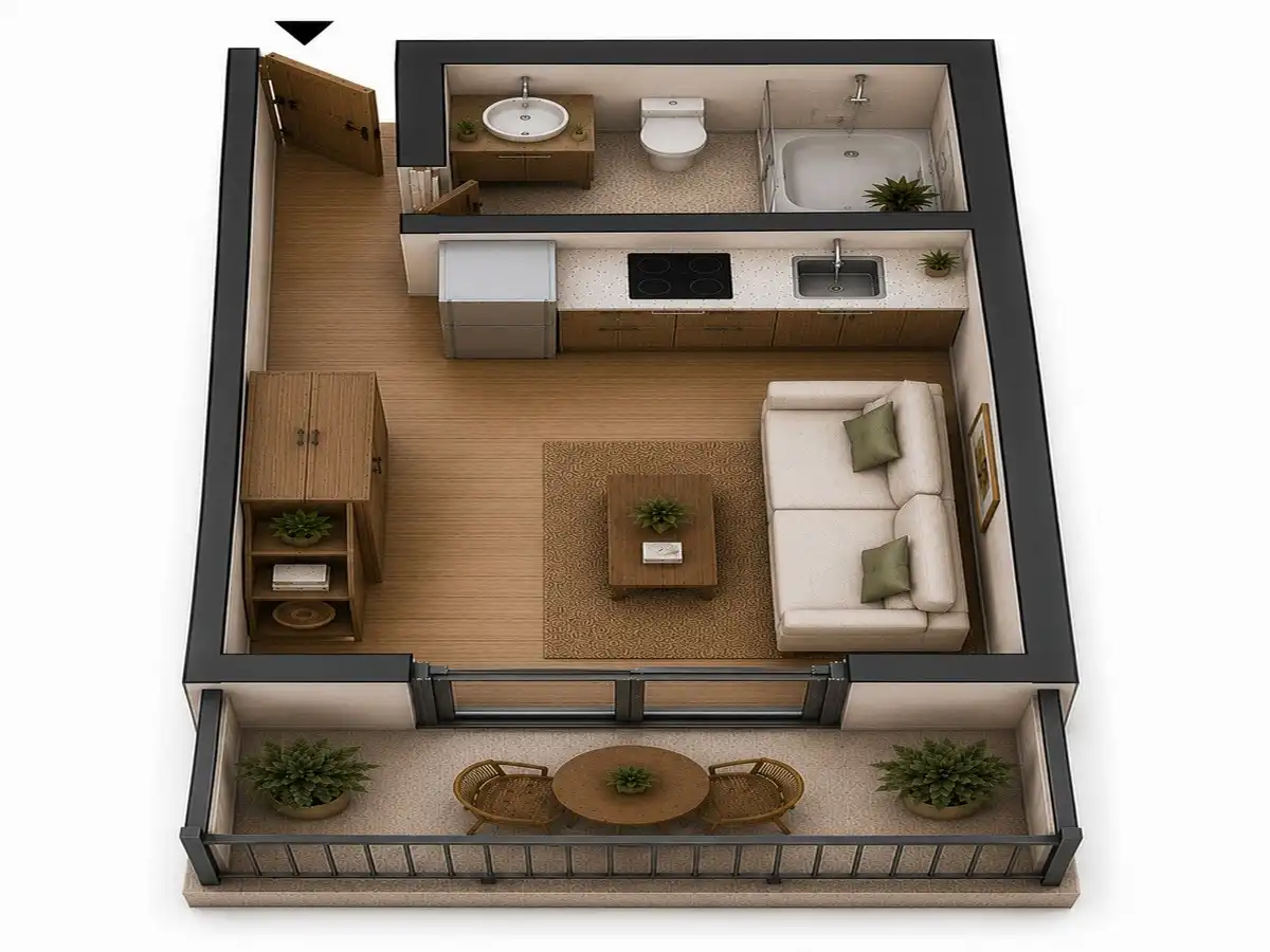 Estudio en venta en Centro, imagen 9
