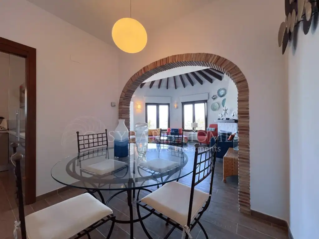 Comedor de Casa o chalet en venta en Benitachell / El Poble Nou de Benitatxell con Aire acondicionado y Piscina