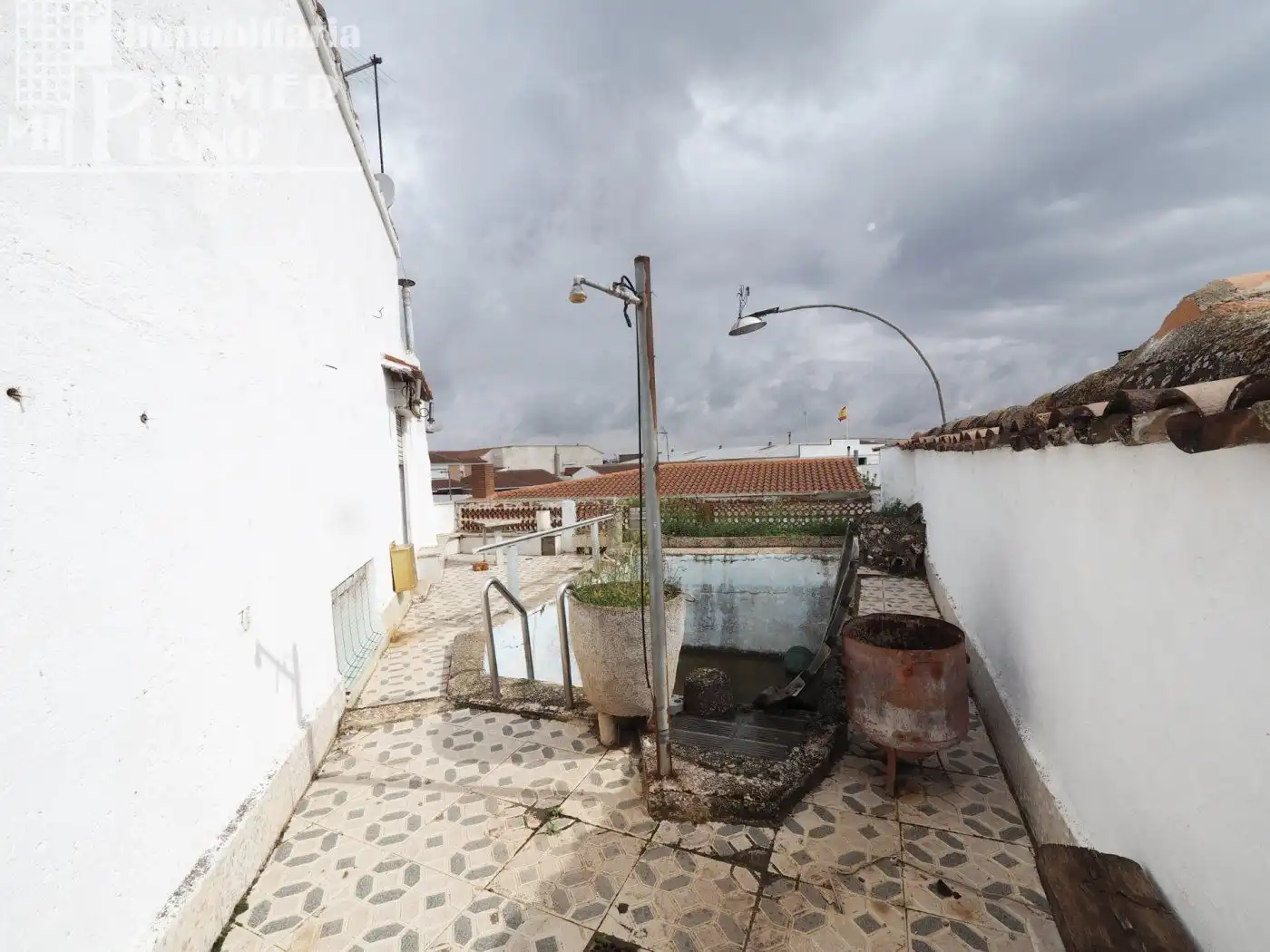 Vista exterior de Casa o chalet en venta en Tomelloso con Piscina