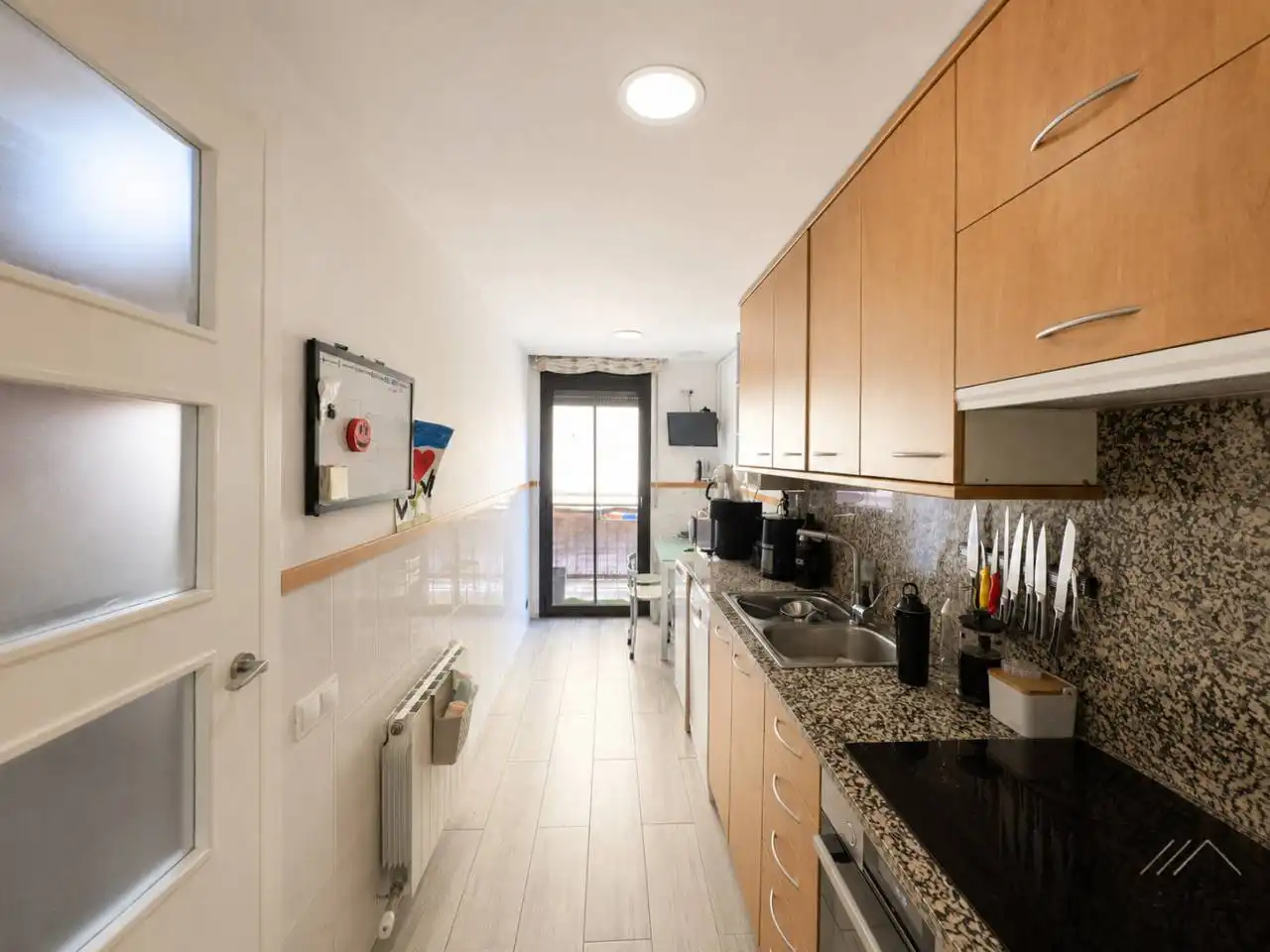 Cuina de Pis en venda en Santa Eulàlia de Ronçana amb Aire condicionat, Calefacció i Parquet