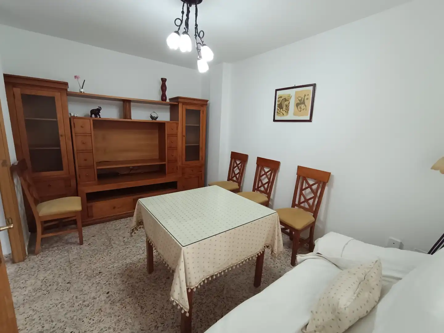 Wohnzimmer von Wohnung zum Verkauf in Jaén mit Klimaanlage, Heizung und Möbliert