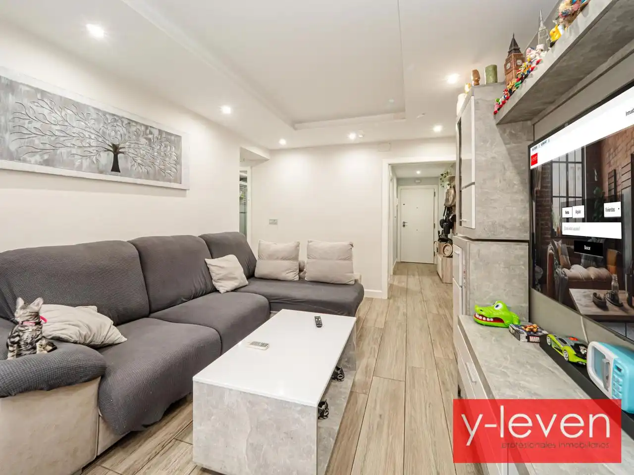 Living room of Flat for sale in Málaga  with Air Conditioner