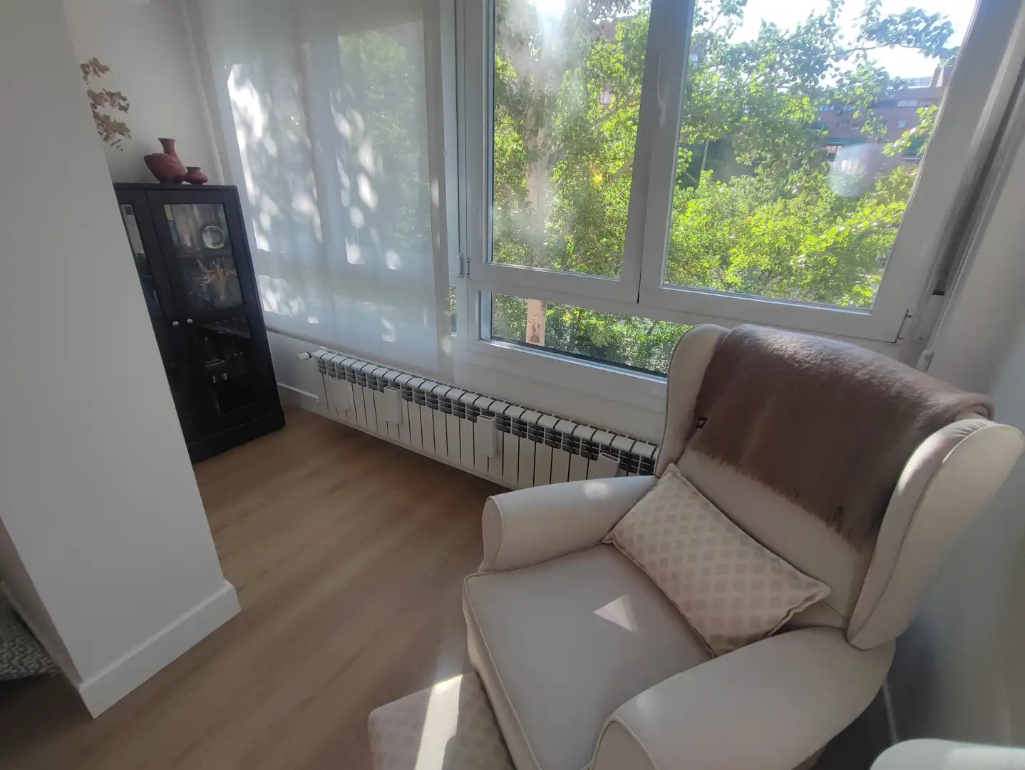 Sala de estar de Piso en venta en Madrid con Aire acondicionado, Calefacción y Jardín privado