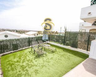 Terrassa de Apartament de lloguer en San Bartolomé de Tirajana amb Aire condicionat, Jardí privat i Terrassa