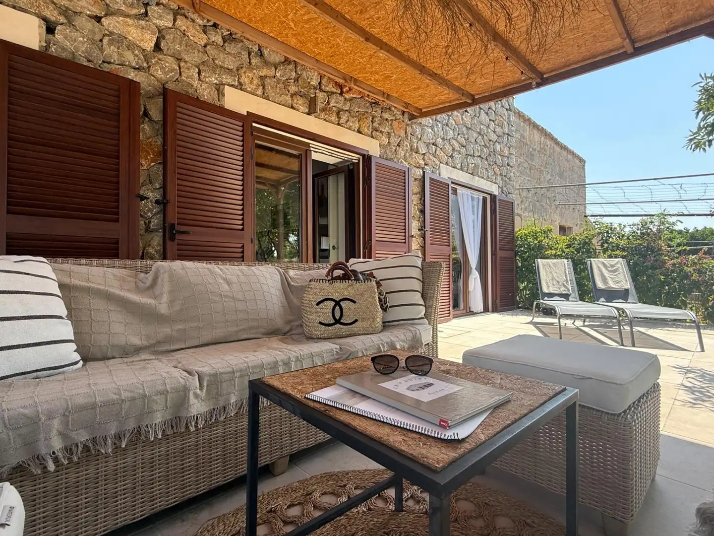 Terrace of Country homes for sale in Campanet  with Heating, Private garden and Swimming Pool