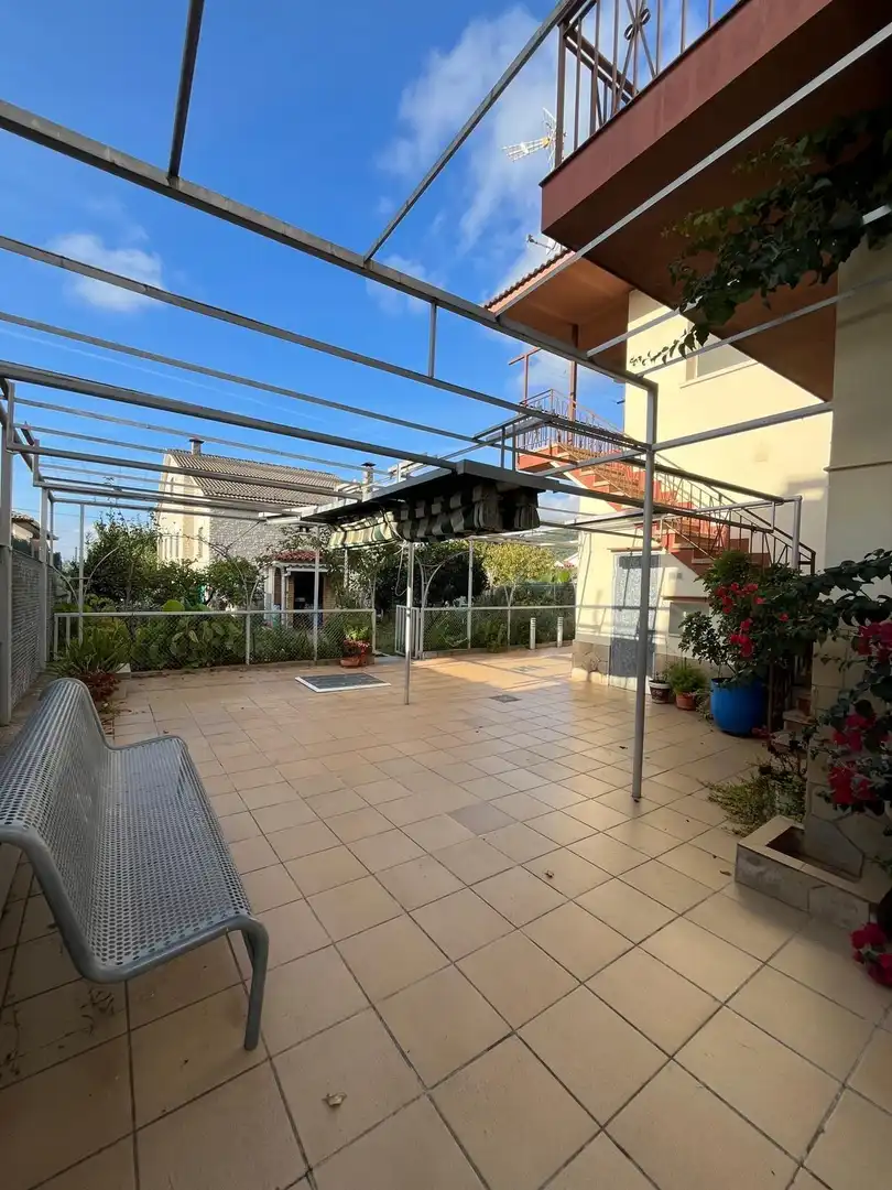 Terraza de Finca rústica en venta en Castellar del Vallès con Calefacción, Jardín privado y Terraza