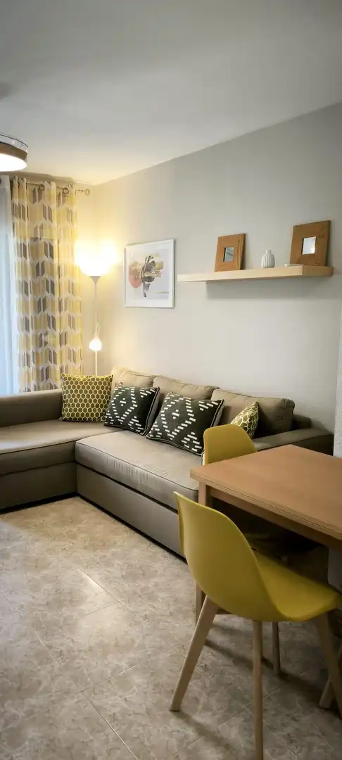 Wohnzimmer von Wohnungen zur Miete in Cartagena mit Klimaanlage, Heizung und Terrasse