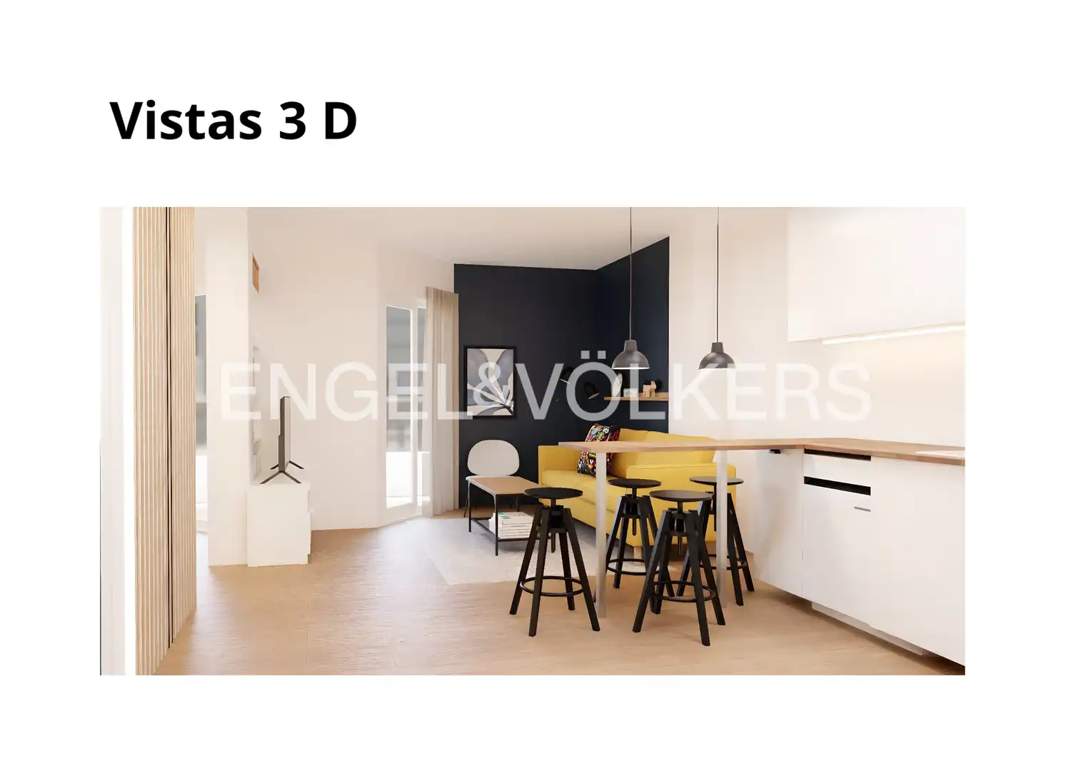 Cocina de Piso de alquiler en Madrid con Aire acondicionado, Calefacción y Jardín privado