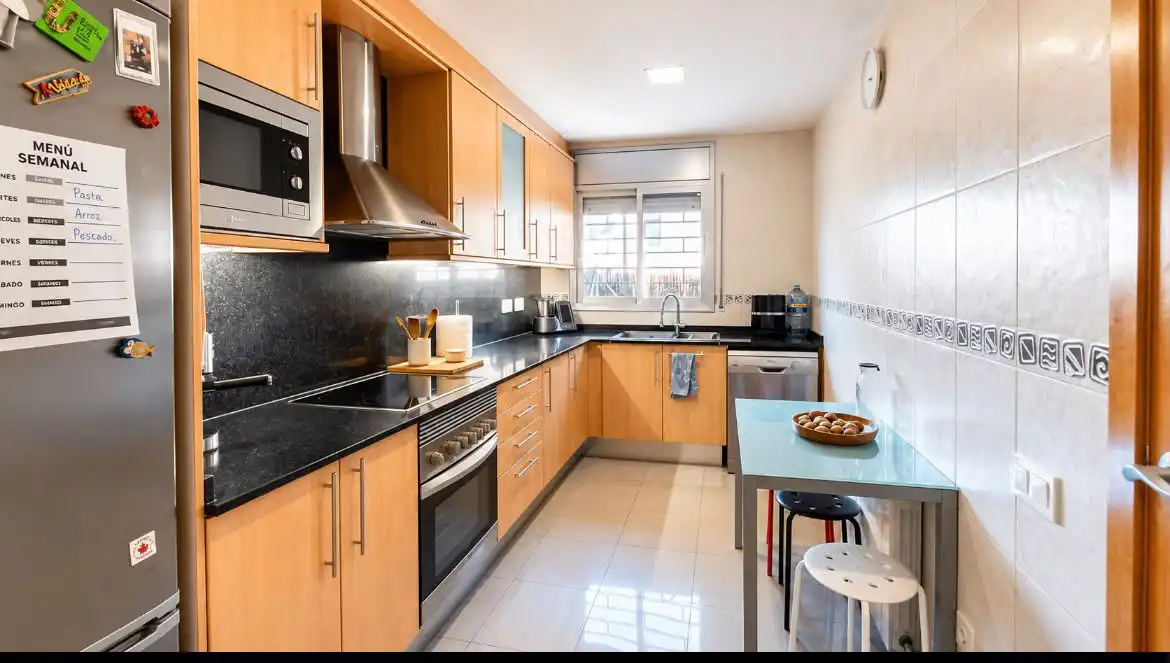 Kitchen of Ground floor for sale in Abrera  with Air Conditioner, Heating and Parquet flooring