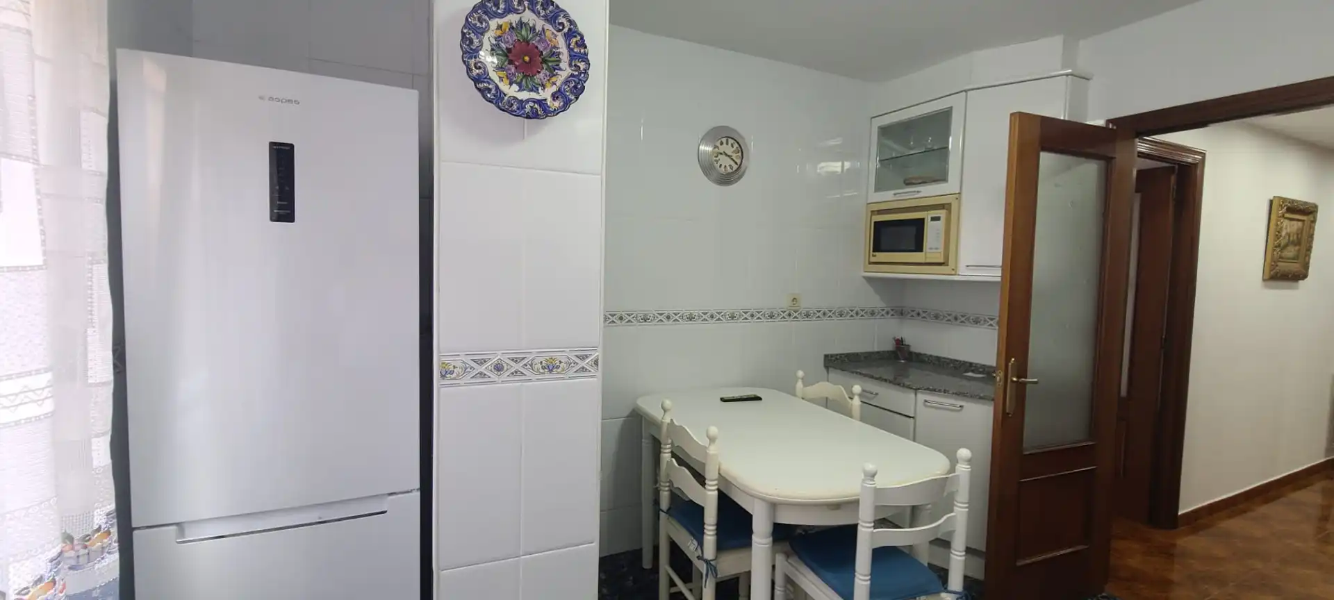 Cocina de Piso de alquiler en Gijón  con Calefacción y Amueblado