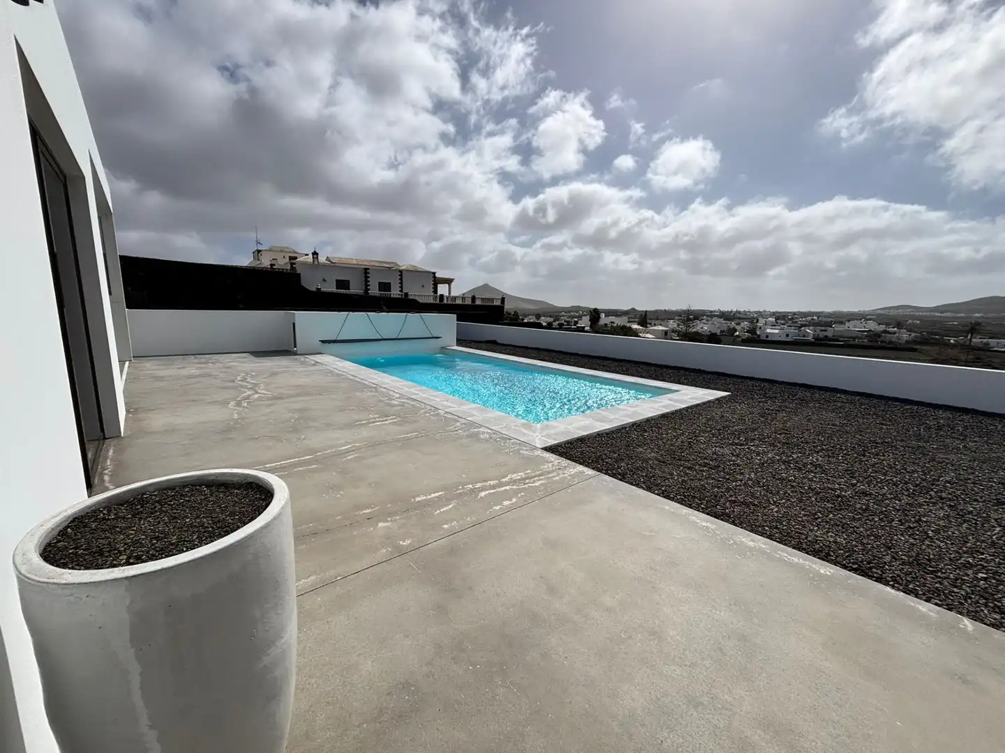 Piscina de Casa o chalet en venta en San Bartolomé con Jardín privado, Terraza y Piscina