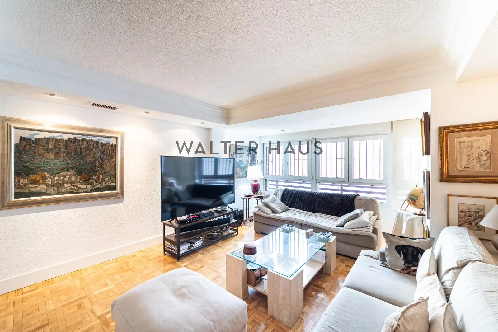 Living room of Flat for sale in Madrid  with Air Conditioner, Heating and Terrace
